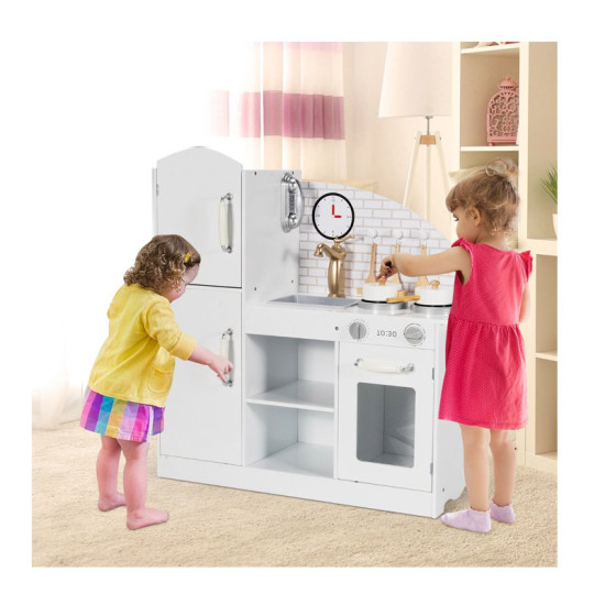 Παιδική Κουζίνα με Αξεσουάρ 78 x 29 x 83 cm Costway HW67658