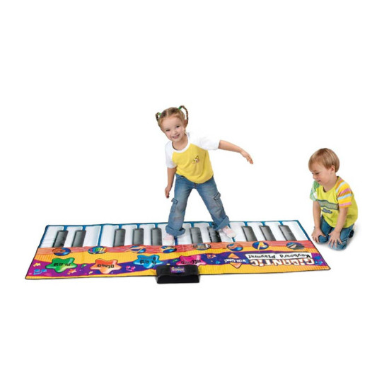 Παιδικό Χαλί Πιάνο με Ήχους 8 Μουσικών Οργάνων 180 x 74 cm Bakaji 8054317256218