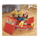 Παιδικό Πτυσσόμενο Κουτί Αποθήκευσης Παιχνιδιών Πυροσβεστικό Όχημα 53 x 26 x 31.5 cm Kruzzel 22489