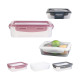 Πλαστικό Φαγητοδοχείο - Lunch Box με Εύκαμπτο Καπάκι 23.5 x 16.5 x 7 cm Cook Concept KA4295