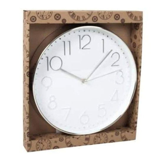 Πλαστικό Ρολόι Τοίχου 30.5 cm Bakaji 02814906