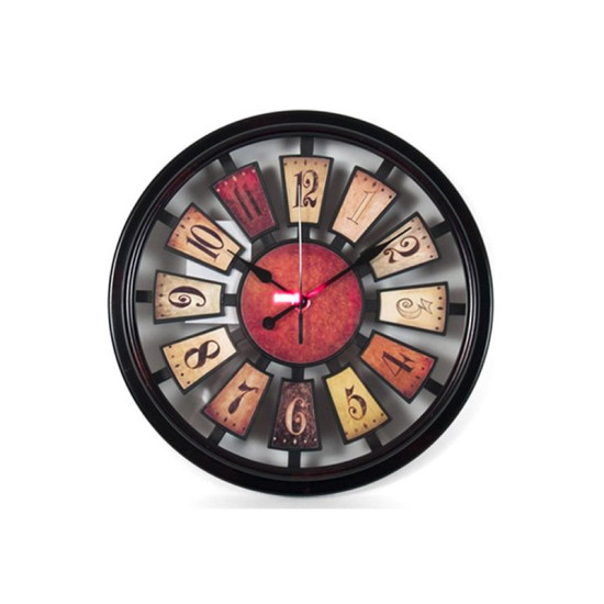Πλαστικό Ρολόι Τοίχου 30.5 cm Bakaji 02816499