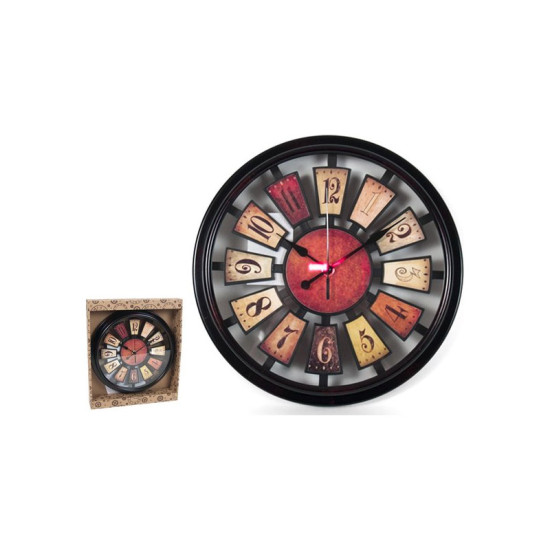 Πλαστικό Ρολόι Τοίχου 30.5 cm Bakaji 02816499