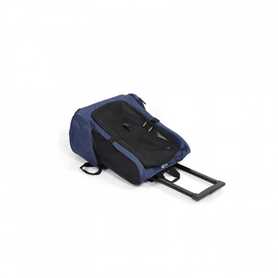 Σακίδιο Πλάτης - Τρόλεϊ για Μεταφορά Κατοικίδιων 35 x 45 x 106 cm Χρώματος Μπλε Hoppline HOP1001146-1