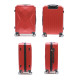Σετ 3 Βαλίτσες Χρώματος Κόκκινο Cheffinger CF-ABS03-RED