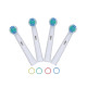 Συμβατά Ανταλλακτικά Βουρτσάκια για Οδοντόβουρτσες Oral-Β 4 τμχ Hoppline HOP1000118