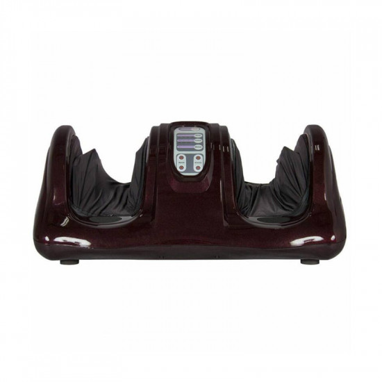 Ηλεκτρική Συσκευή Μασάζ Ποδιών και Πελμάτων με Τηλεχειριστήριο 60 W Χρώματος Μπορντό Hoppline HOP1001223-2