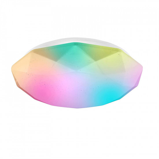 Smart Φωτιστικό Οροφής RGB LED με Bluetooth 120 W Hoppline HOP1001452