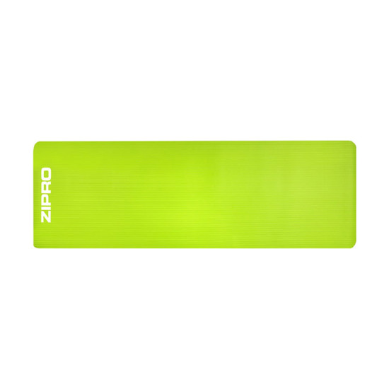 Στρώμα Γυμναστικής για Yoga και Pilates 180 x 60 cm Χρώματος Πράσινο Zipro 6413512