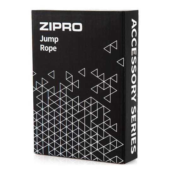 Σχοινάκι Προπόνησης από Ατσάλι με Λαβές Αλουμινίου 300 cm Χρώματος Μαύρο Zipro 6413496