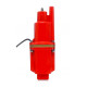Ηλεκτρική Υποβρύχια Αντλία Όμβριων & Καθαρών Υδάτων 450 W Χρώματος Κόκκινο Kraft&Dele KD-750-CZ