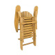 Ξύλινη Πτυσσόμενη Καρέκλα Hoppline HOP1000935-1