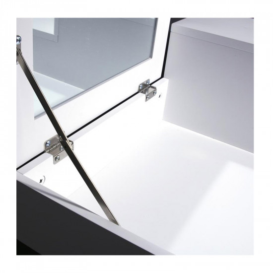 Ξύλινο Μπουντουάρ με Αναδιπλούμενο Καθρέπτη 60 x 50 x 125 cm Home Deco Factory HD6228