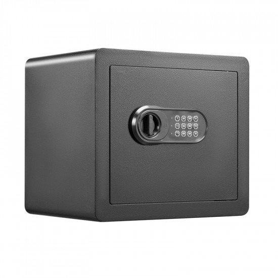Χρηματοκιβώτιο Ασφαλείας με Ηλεκτρονική Κλειδαριά και Κλειδί 40 x 30 x 35 cm VEVOR WSBXJHSWSLF12DSJDV0
