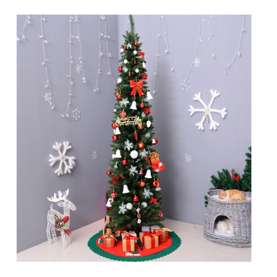 Χριστουγεννιάτικο Δέντρο 1.80 m Slimline Χρώματος Πράσινο HOMCOM 830-182