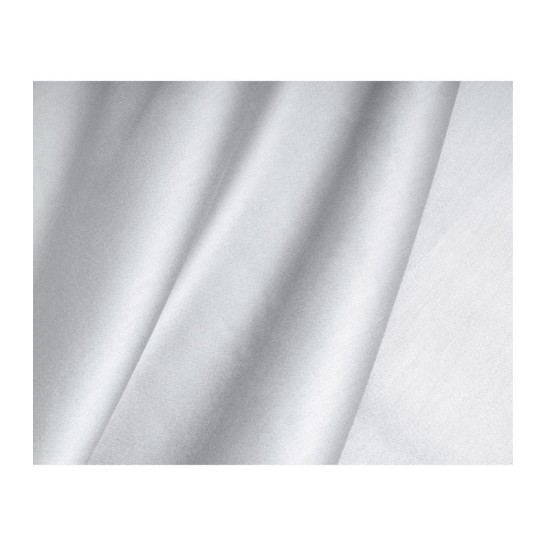 Υπέρδιπλο Σεντόνι από Βαμβακερό Σατέν με Λάστιχο 160 x 220 cm Χρώματος Λευκό Primaviera Deluxe 8720105610004