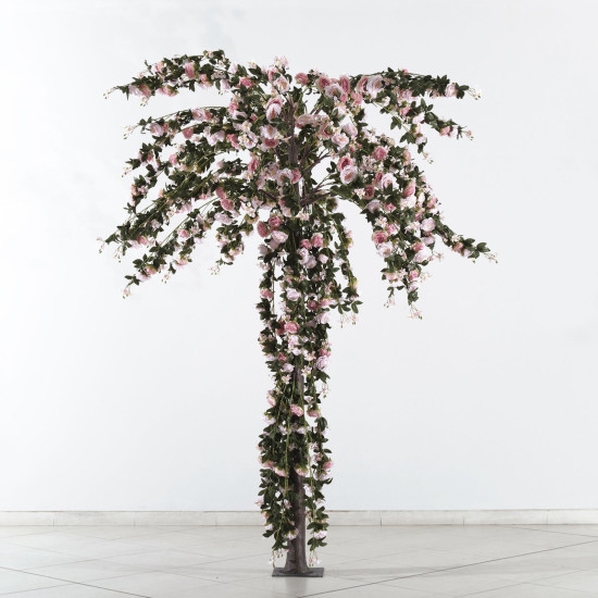 Supergreens Τεχνητό Δέντρο Τριανταφυλλιά Αναρριχώμενη Ροζ 280 εκ.