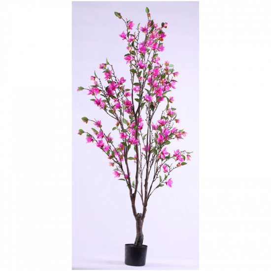 Supergreens Τεχνητό Δέντρο Μανόλια "Grandiflora" Ροζ 70x80x170 εκ.