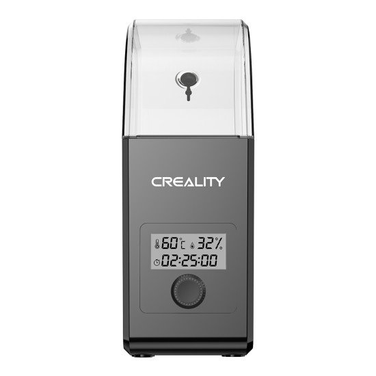 Creality Dry Box - Filament Dryer Adjust 45-65c Real-time humidity monitor, 360 air heating