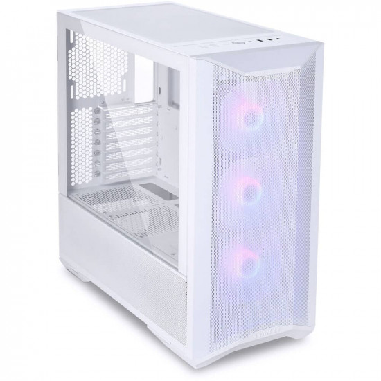 Lian Li Lancool II Mesh Snow - White Type-C ( 3 x 120mm aRGB fans included) PC Case