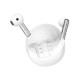 QCY Ailypods Clear White - Semi-Ear 13mm driver, wind cancel ENC for calls, NCVM & Air case TWS BT