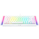 Razer BLACKWIDOW V4 75% WHITE - Mechanical RGB Gaming Keyboard - Hot-Swappable - Orange Tactile Swit