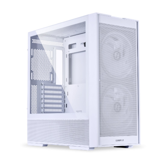 Lian Li LANCOOL 206 White - ATX PC Case w. 2 x front 160 PWM fans (ARGB)