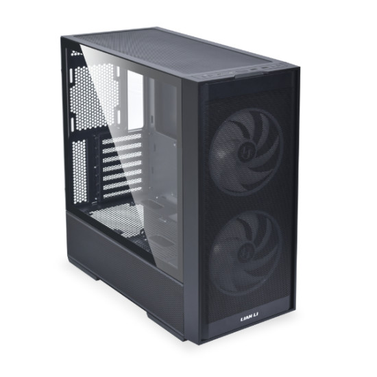 Lian Li LANCOOL 206 Black - ATX PC Case w. 2 x front 160 PWM fans (ARGB)