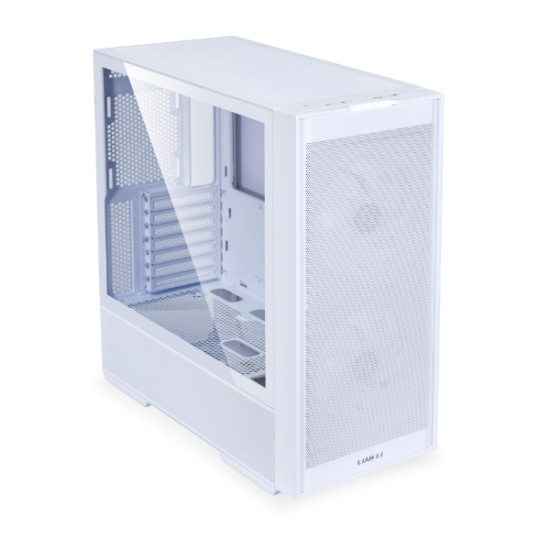 Lian Li LANCOOL 206 White - ATX PC Case w. 2 x front 160 PWM fans (ARGB)