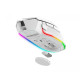 Razer BASILISK V3 PRO WHITE WIRELESS - Optical Switches - Tilt Wheel - 11 Buttons - 30k Sensor