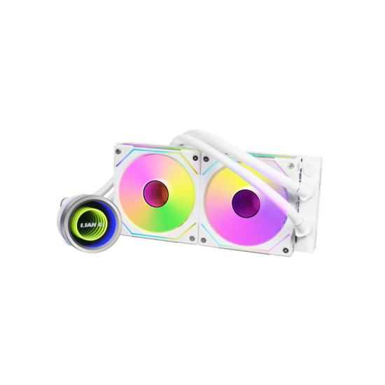 Lian Li Galahad II Trinity 240 SL-Inf White - AIO GPU Liquid Cooler  with ARGB INFINITY Fans