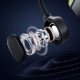 Haylou Purfree Lite Black - Bone Condution Open Air Headset IPX7 Waterproof Bluetooth ENC Clip-on