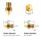 CREALITY MK8 Nozzles Kit (24 pcs) 0.2mm*2, 0.3mm *2, 0.4mm*12, 0.5mm*2, 0.6mm *2, 0.8mm*2, 1.0mm*2