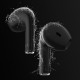 Haylou X1 2023 Black - Bluetooth TWS Semi-Ear Earbuds Bt 5.3 12mm dynamic coil 24h IPX4 Waterproof