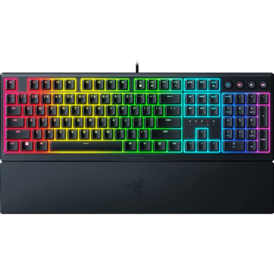 Razer ORNATA V3 Mecha-Membrane Gaming Keyboard - Low-Profile - UV-Coated Keycaps US