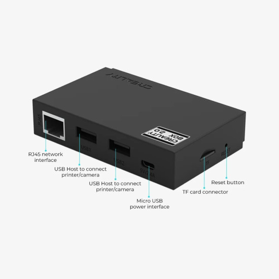CREALITY Wifi Box 2.0 (With TF Card) Bluetooth Config Network, Remote Control, Real-time Monitoring