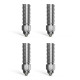 CREALITY High Flow Nozzle Kit for K1 & K1 Max, pack of 4: 2x0.4 1x0.6 1x0.8 steel chromium zirconium