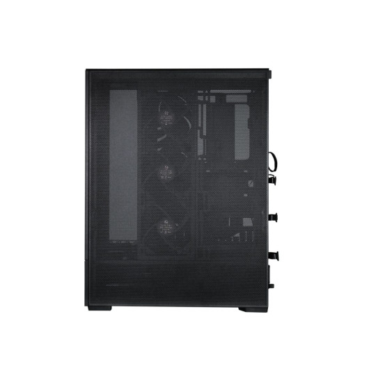 Lian Li SUP01 Black - 45Lt Minimal Footprint Case for Vertical GPU aRGB Strips w. 3x 120mm Fans