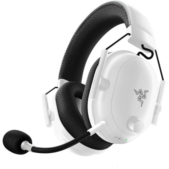 Razer BLACKSHARK V2 PRO White - 2023 Ed. - Wireless - 70h Battery - 2.4GHz/BT - PC/PS5/Switch/Mobile