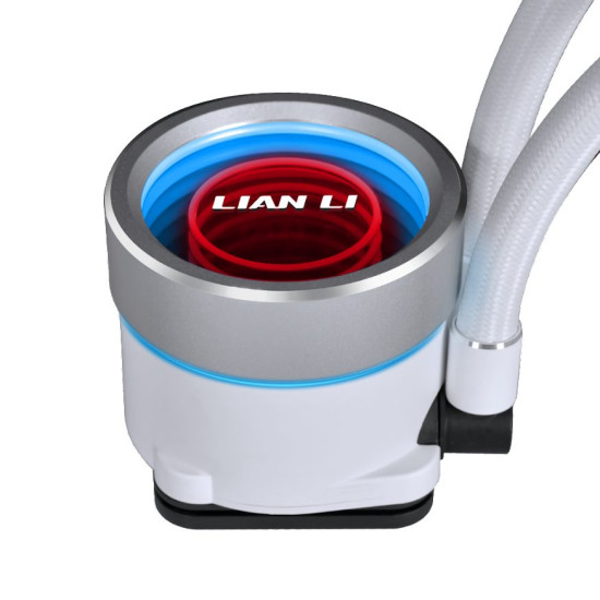 Lian Li Galahad II Trinity 360 SL-Inf White - AIO GPU Liquid Cooler  with ARGB INFINITY Fans