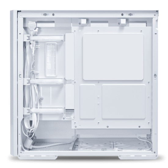 Lian Li LANCOOL 207 White - ATX PC Case (4 ARGB FANS) 2 x front 140 PWM & 2  bottom 120 PWM reverse