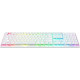 Razer DEATHSTALKER V2 PRO White – Wireless – Low Profile  – Clicky Optical Switches - RGB