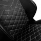 noblechairs HERO Gaming Chair - cold foam, steel armrests,  60mm casters, 150kg - black/platinum
