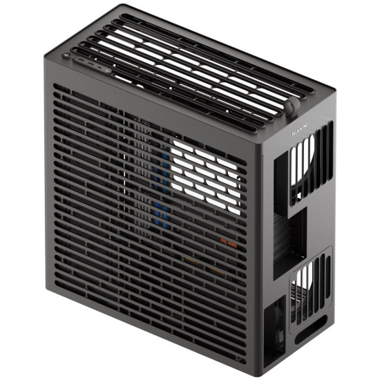 HAVN HS 420 black Premium Midi Tower Case - without vertical GPU support