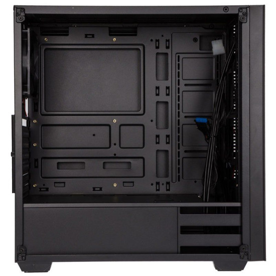 Kolink Stronghold Midi-Tower, Tempered Glass PC Case - black