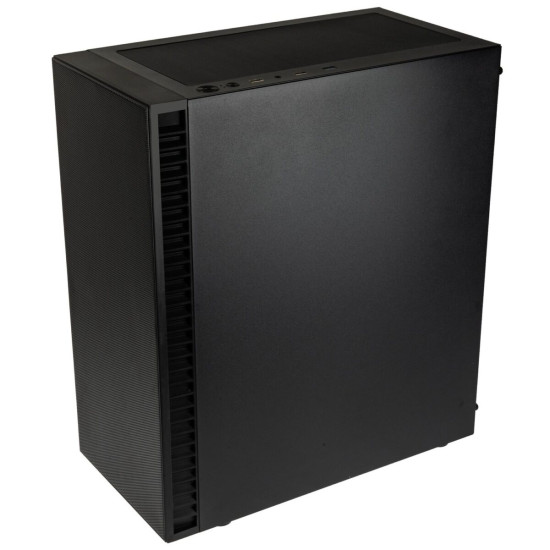 Kolink Observatory HF Mesh PWM Midi Tower Case - Black (with 3x120mm black PWM Fans)