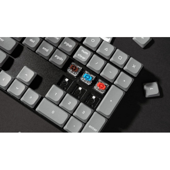 Keychron K5 Max QMK/VIA Wireless Custom Mechanical Keyboard-Brown Switch (Hot-Swappable)