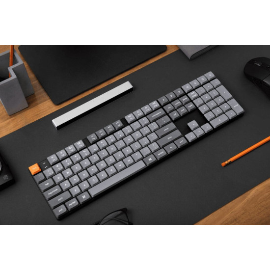 Keychron K5 Max QMK/VIA Wireless Custom Mechanical Keyboard-Brown Switch (Hot-Swappable)