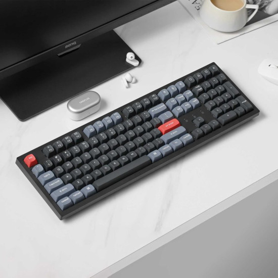 Keychron K10 Pro (K10P-H3) QMK/VIA Wireless Mechanical Keyboard-Brown Switch (Hot-Swappable) US Lay