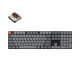 Keychron K5 Max QMK/VIA Wireless Custom Mechanical Keyboard-Brown Switch (Hot-Swappable)